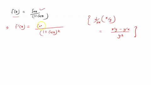 differentiate-ftheta-frac-sin-theta-1-cos-theta