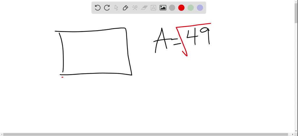 solved-if-the-area-of-a-square-is-100-square-inches-then-its-sides