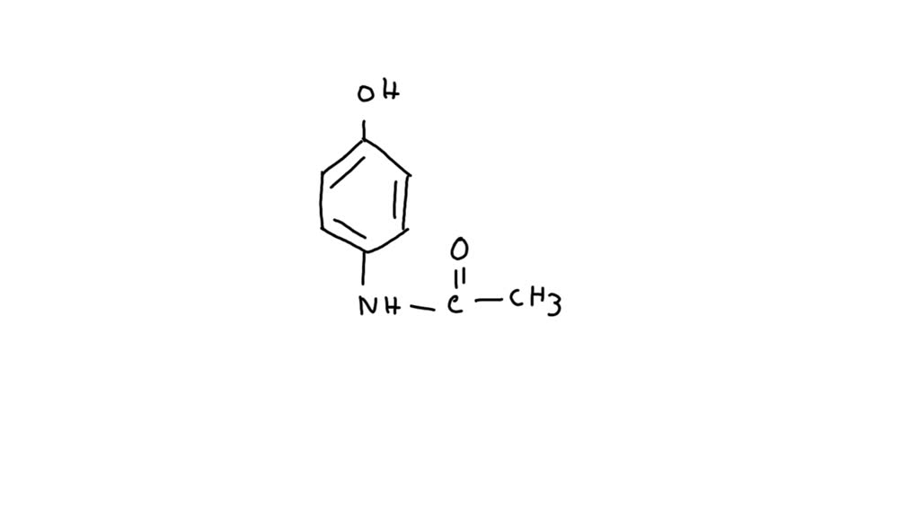 SOLVED What two functional groups are present in the acetaminophen