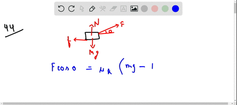 a-box-with-mass-m-is-dragged-across-a-level-fioor-having-a-coefficient-of-kinctic-friction-mu_k-by-a
