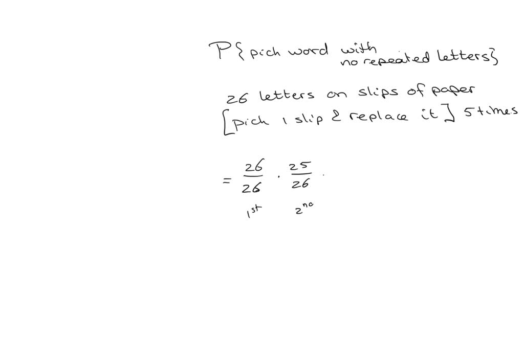 SOLVEDTwentysix slips of paper are each marked with a different