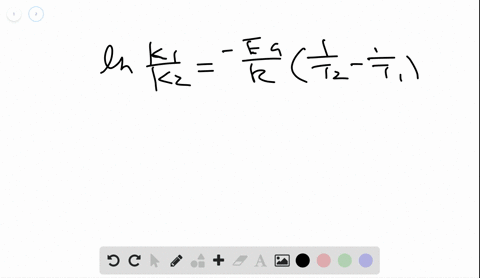 a-first-order-reaction-has-rate-constants-of-46-times-10-2-mathrms-1-and-81-times-10-2-mathrms-1-at-