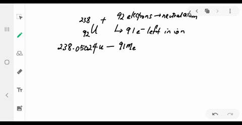 using-a-mass-spectrometer-the-mass-of-the-_92238-mathrmu-ion-is-found-to-be-23805024-u-a-use-this--2