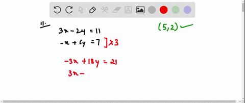 decide-whether-the-ordered-pair-is-a-solution-of-the-system-of-linear-equations-beginarrayll-3-x-2-y