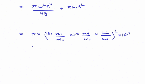an-open-2-ft-diameter-tank-contains-water-to-a-depth-of-3-mathrmft-when-at-rest-if-the-tank-is-rotat