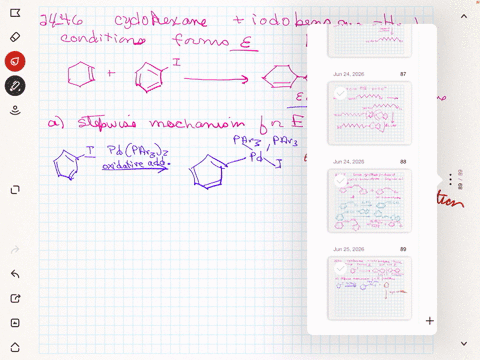 the-reaction-of-cyclohexene-with-iodobenzene-under-heck-conditions-forms-e-a-coupling-product-with-t