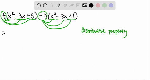 perform-the-indicated-operations-and-simplify-4leftx2-3-x5right-3leftx2-2-x1right