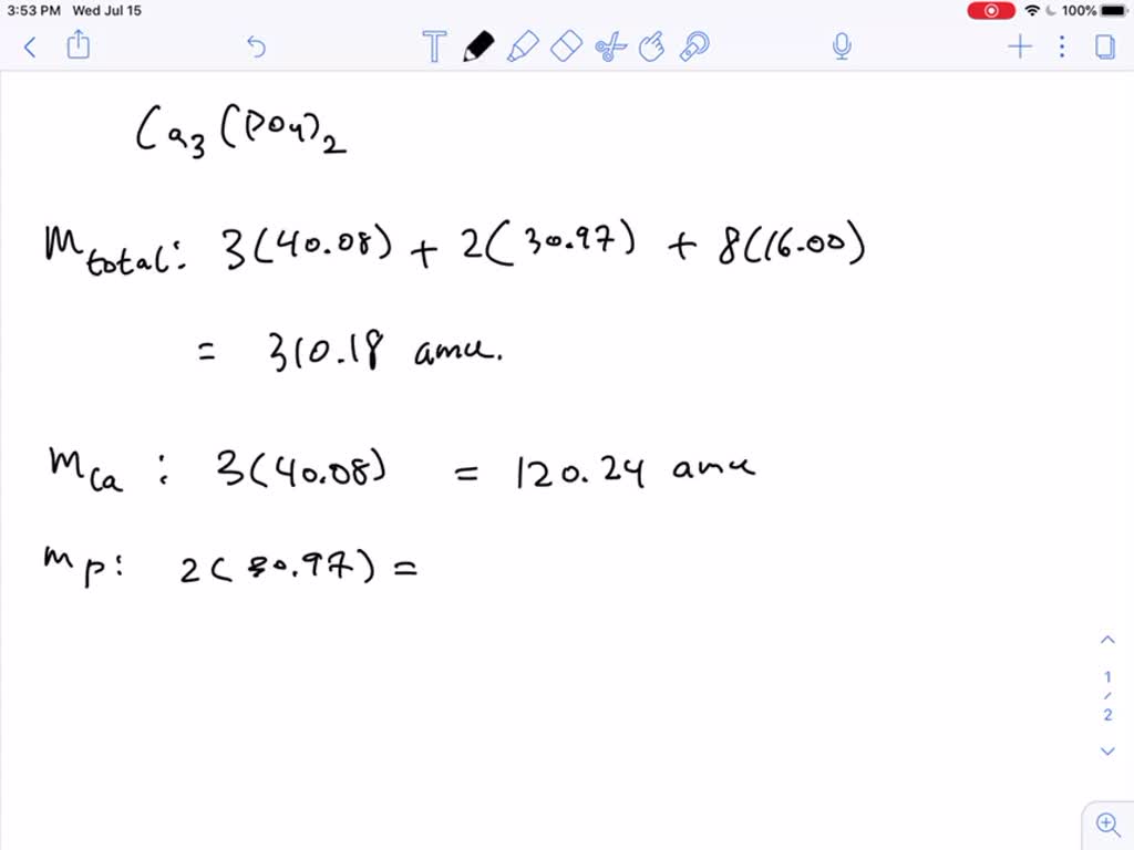 Calculate the percent composition by mass of all the elements in