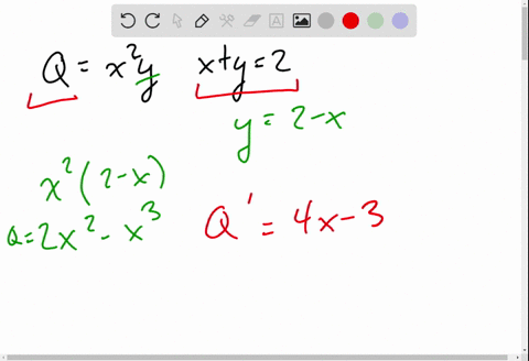 find-two-positive-numbers-x-and-y-that-maximize-qx2-y-if-xy2