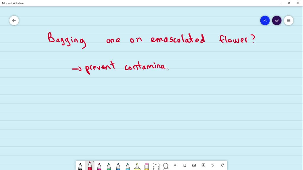 SOLVEDWhy bagging is done in an emasculated flower? (a) To prevent