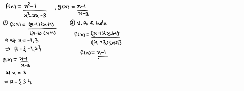 a-determine-the-domains-of-f-and-g-b-find-any-vertical-asymptotes-and-holes-in-the-graphs-of-f-and-3