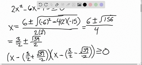 Solved Solving A Polynomial Inequality In Exercises 13 34 Solve The Solved Solving A Polynomial Inequality In Exercises 13 34 Solve The