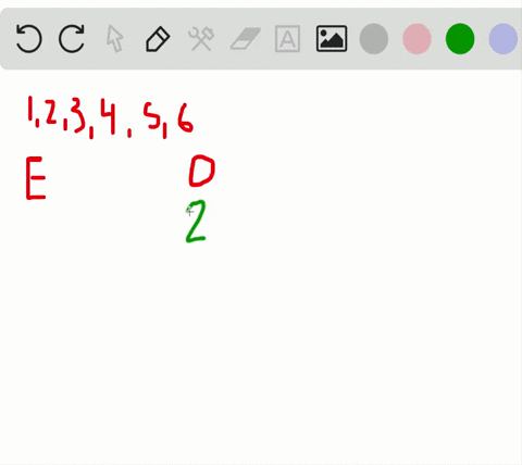 a-die-is-weighted-so-that-an-odd-numbered-face-is-twice-as-likely-to-occur-as-an-even-numbered-face-