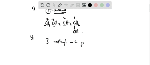 draw-the-structure-of-each-of-the-following-molecules-a-1-butanol-b-3-methyl-2-pentanone-c-methyl-ac