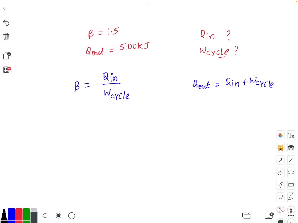 SOLVED:A Refrigeration Cycle Operating As Shown In Fig. 2.17b Has A ...