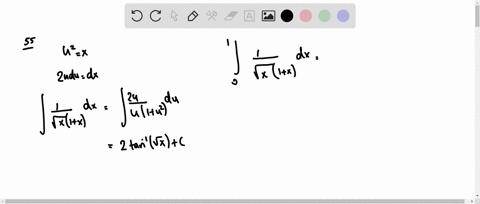 the-integral-int_0infty-frac1sqrtx1x-d-x-is-improper-for-two-reasons-the-interval-0-infty-is-infinit