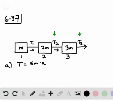 ce-three-boxes-of-masses-m-2-m-and-3m-are-connected-as-shown-in-figure6-52-a-force-is-applied-to-acc