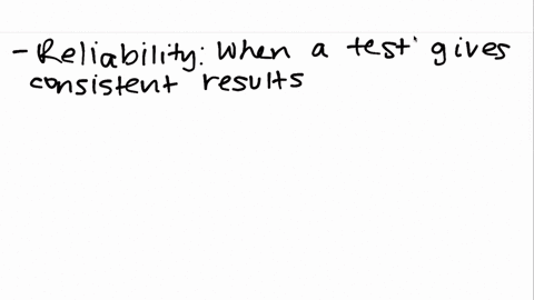 SOLVED:What is the difference between reliability and validity?