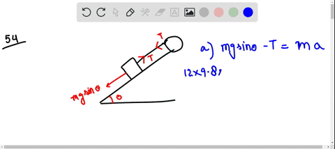 a-12-mathrmkg-mass-is-attached-to-a-cord-that-is-wrapped-around-a-wheel-with-a-radius-of-100-mathrmc