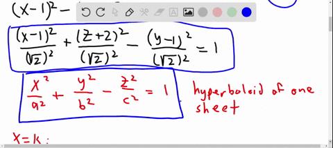 Solved Reduce The Equation To One Of The Standard Forms Classify The Surface And Sketch It X 2 Y 2 2x 6y Z 10 0