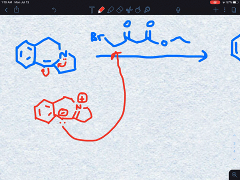 propose-a-mechanism-to-account-for-the-following-reaction-of-an-enamine-with-an-alkyl-halide