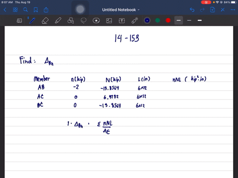 determine-the-horizontal-displacement-of-joint-b-the-truss-is-made-from-mathrma-992-steel-rods-each-