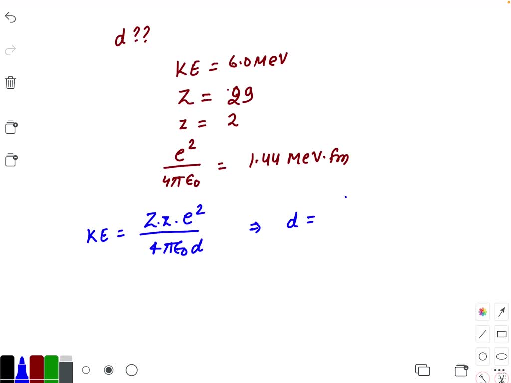 solved-what-is-the-distance-of-closest-approach-when-alpha-particles-of