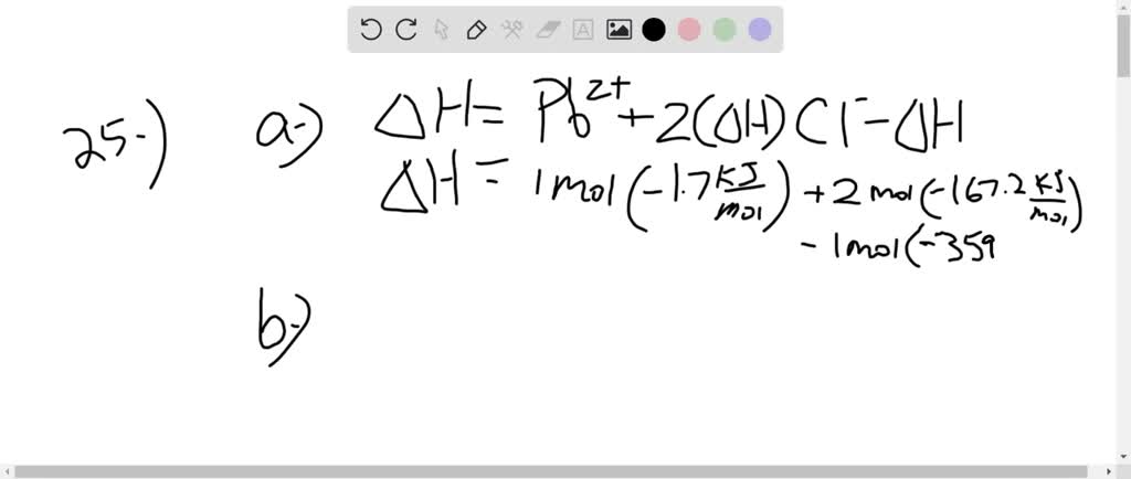 Consider the process by which lead chloride dissolves in water: PbCl2(s ...