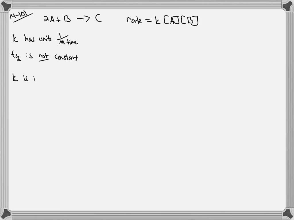 solved-the-rate-reaction-for-the-reaction-2-a-b-c-is-found-to-be-rate