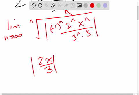 find-the-interval-of-convergence-sum-1k-frac2k3k1-xk