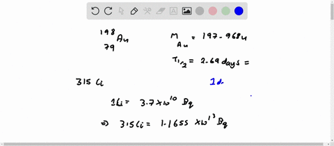 the-isotope-_79198-mathrmau-atomic-mass-197968-mathrmu-of-gold-has-a-half-life-of-269-days-and-is--3