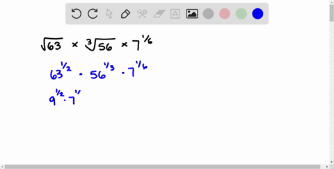 what-is-the-value-of-sqrt63-times-sqrt356-times-7frac16