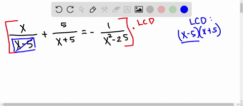 solve-fracxx-5frac5x5-frac1x2-25