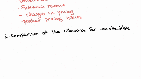 list-four-analytical-procedures-that-can-be-used-to-test-revenue-related-accounts-what-potential-mis