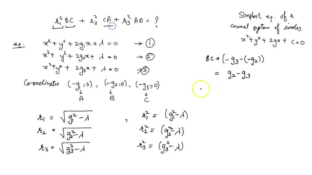 SOLVED:Given three points A, B, C, construct a circle with center C and ...