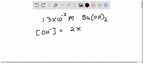 calculate-the-hydronium-ion-concentration-at-25circ-mathrmc-in-a-13-times-10-2-mathrmmbamathrmoh-sol