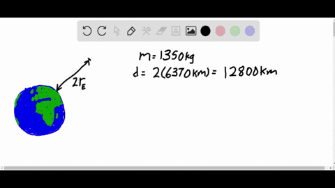 i-calculate-the-force-of-earths-gravity-on-a-spacecraft-12800-mathrmkm-2-earth-radii-above-the-earth