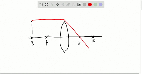 sketch-a-ray-diagram-to-show-that-when-an-object-is-placed-at-twice-the-focal-length-from-a-convergi