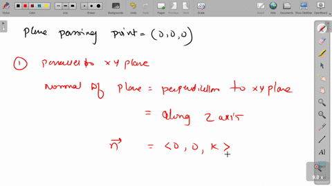 find-the-equation-of-the-plane-passing-through-the-origin-and-parallel-to-a-the-x-y-plane-b-the-plan