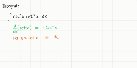 find-each-integral-int-csc-2-x-cot-5-x-d-x