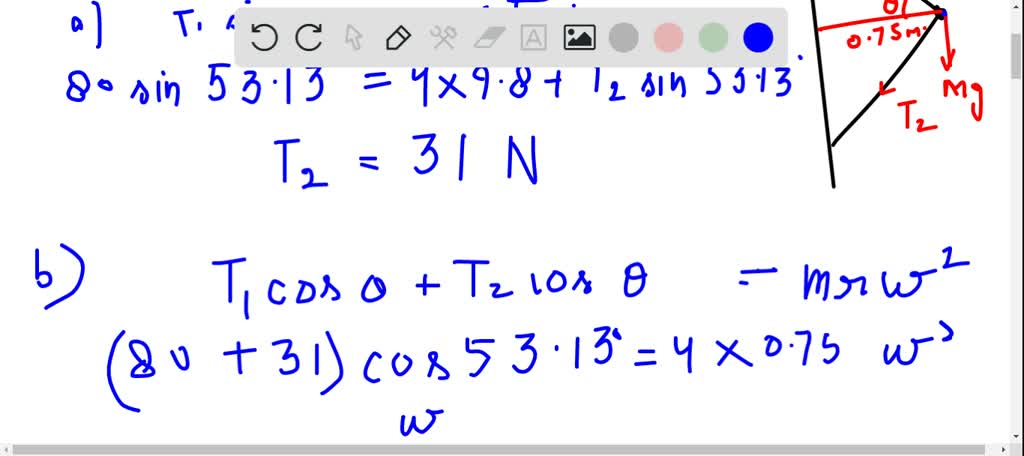 solved-the-4-00-kg-block-is-attached-to-a-vertical-rod-by-means-of-two