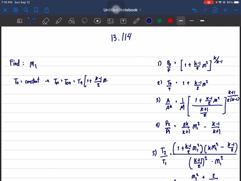 a-normal-shock-stands-in-a-section-of-insulated-constant-area-duct-the-flow-is-frictional-at-section