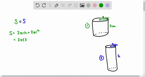 a-cylinder-has-a-radius-of-8-mathrmcm-and-a-height-of-3-mathrmcm-find-the-height-of-another-cylinder