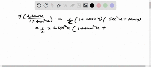 if-fleftfrac2-tan-x1tan-2-xrightfrac121cos-2-xleftsec-2-x2-tan-xright-then-find-fx