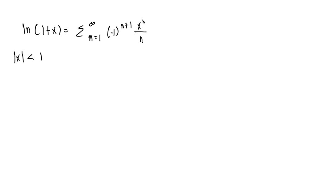 ⏩solved:find The Maclaurin Series For F(x)=ln(1-x). What Is The… 