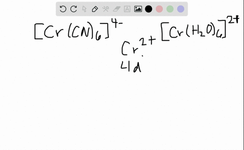 number of unpaired electrons in cr(cn)6 4-