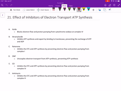 what-is-the-effect-of-each-of-the-following-inhibitors-on-electron-transport-and-atp-formation-by-th