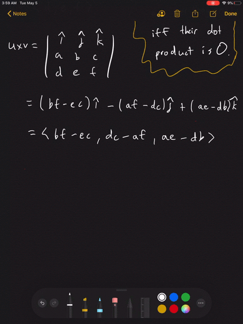 Solved The Cross Product Mathbf U Times Mathbf V Of The Vectors Mathbf U U 1 Mathbf I U 2 Mathbf J U 3 Mathbf K And Mathbf V V 1 Mathbf I V 2 Mathbf J V 3 Mathbf K Is Begin Aligned Mathbf U Times Mathbf V Left