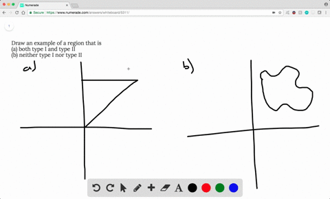 Draw An Example Of A Region That Is (a) Both Type I And Type II (b ...