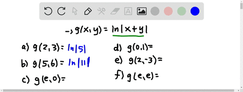 find-the-function-values-gx-yln-xy-beginarraylllltext-a-g23-text-b-g56-text-c-ge-0-text-d-g01-text-e